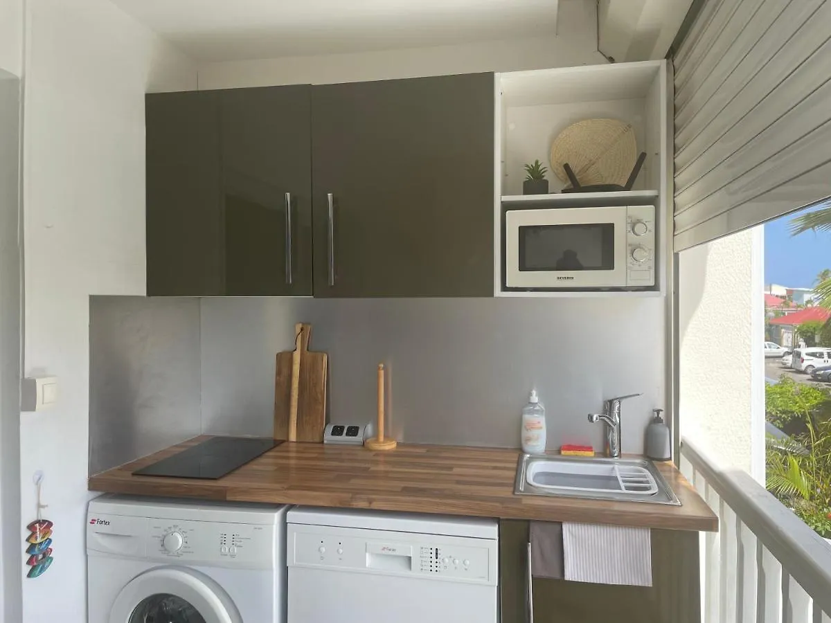 Appartement Studio Azur, résidence privée et piscines Saint-Francois