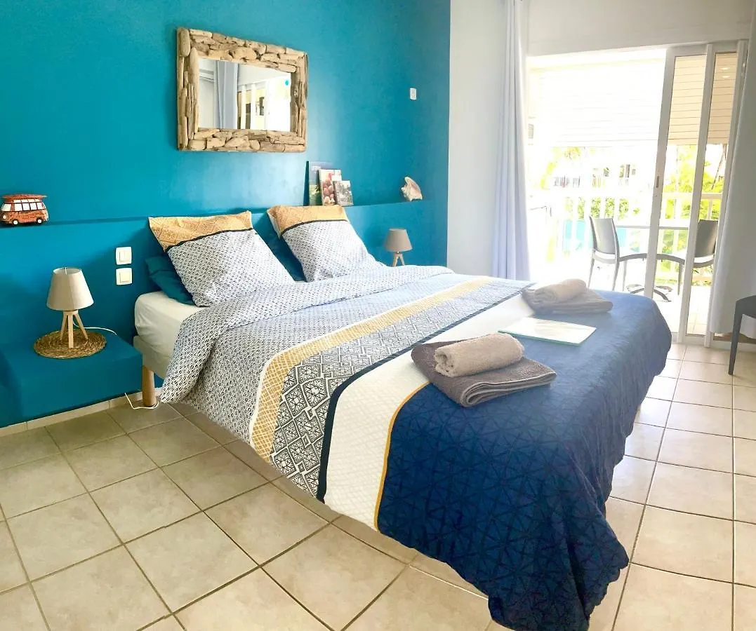 Studio Azur, résidence privée et piscines Saint-Francois  Guadeloupe